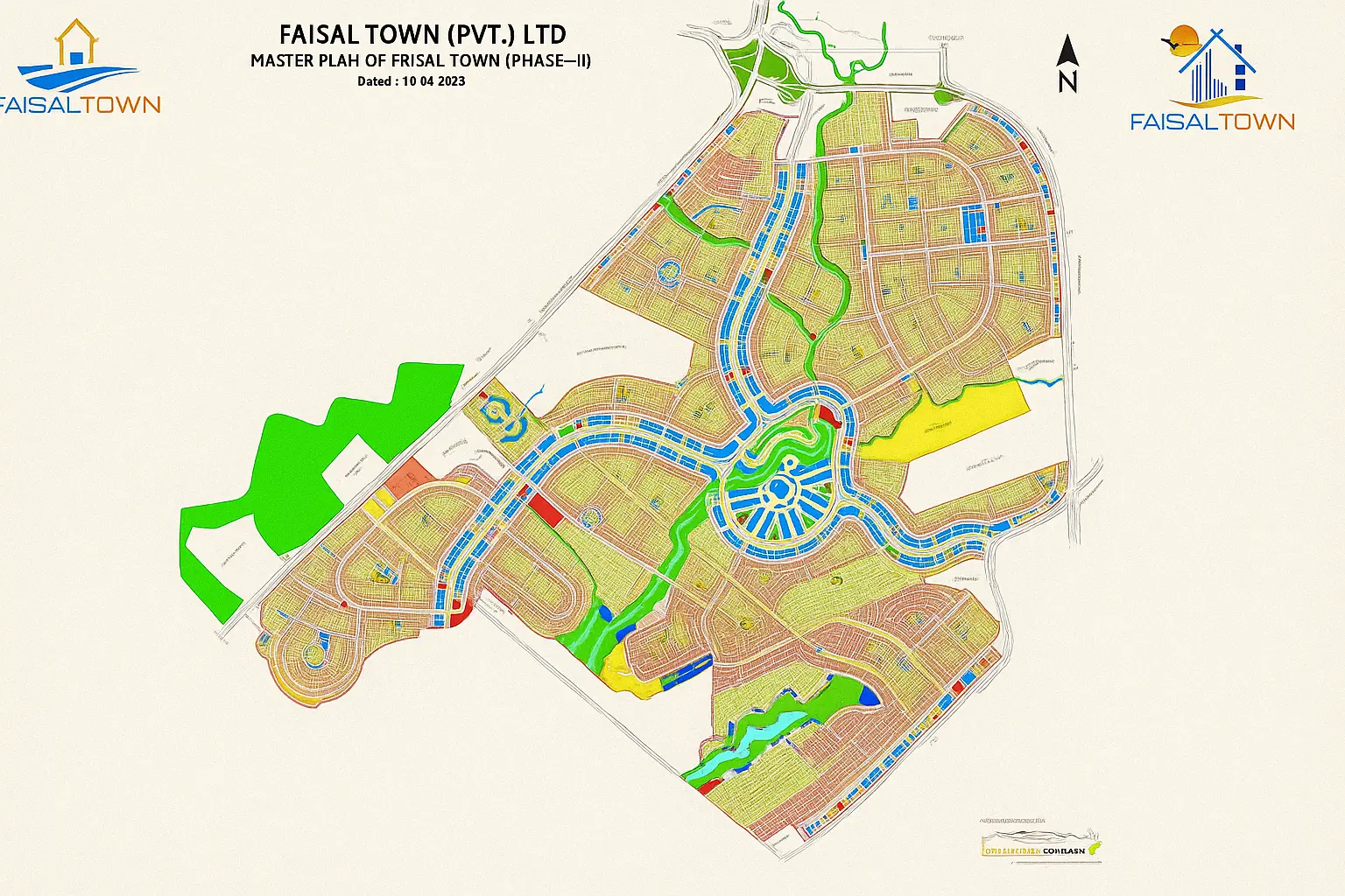 faisal town phase 2 master plan